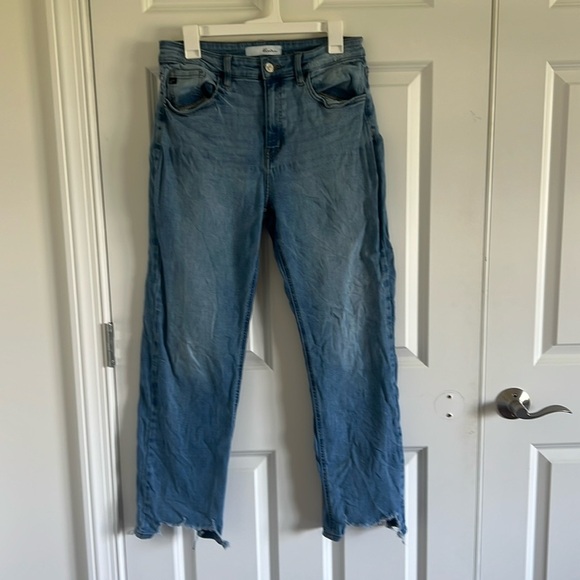 KanCan Jeans Size 28 waist raw hem - Picture 1 of 8